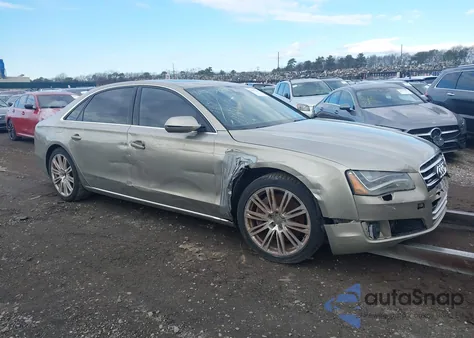 2012 Audi A8 L 4.2 from USA, damaged, VIN WAURVAFD2CN017427
